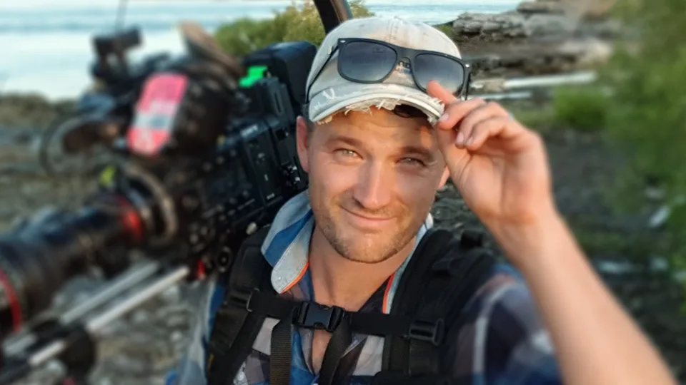 Tom David — Cinematographer on location in Broome